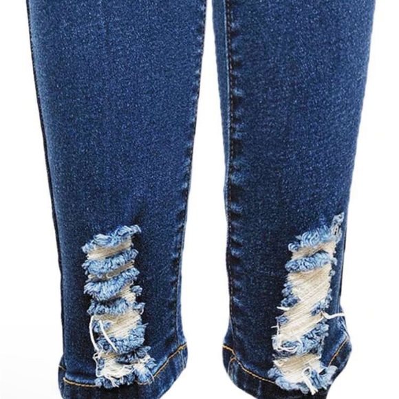 Distressed Slim Fit Skinny Jeans - Picture 6 of 6